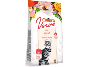Calibra Cat Verve Grain Free Adult Chicken&Turkey 750g