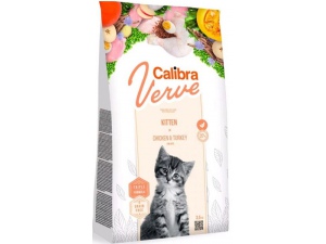 Calibra Cat Verve Grain Free Kitten Chicken&Turkey 750g