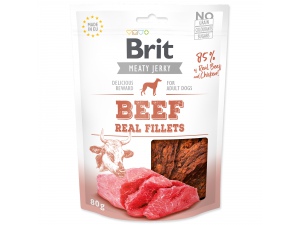 Snack BRIT Jerky Beef and chicken Fillets 80g