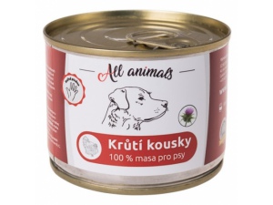 All Animals DOG krůta kousky 200g