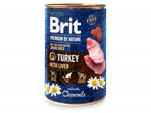 Brit Premium Dog by Nature konz Turkey & Liver