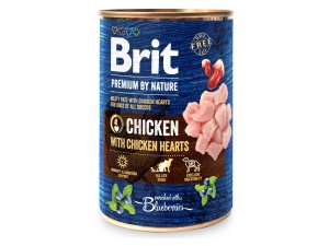 Brit Premium Dog by Nature konz Chicken&Hearts