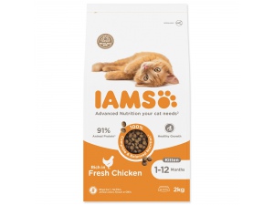 Krmivo IAMS Cat Kitten Chicken 10kg