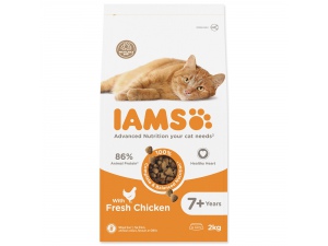 Krmivo IAMS Cat Senior Chicken