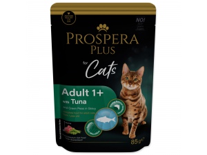 Kapsička Prospera Plus Adult 1+, Tuna, Peas 85g