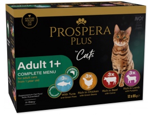 Kapsička Prospera Plus Adult 1+, 12x 85g