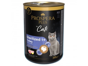 Konzerva Prospera Plus Sterilized 1+ Krůtí paté, bohaté na jehněčí 395g