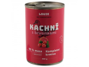 Konzerva LOUIE kachní s brusinkami