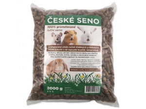 Seno české luční granulované 2kg