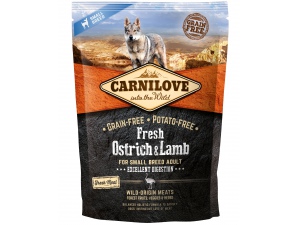 Carnilove Dog Fresh Ostrich&Lamb for Small Breed