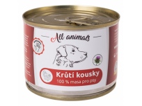 All Animals DOG krůta kousky 200g