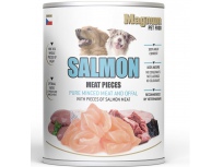 MAGNUM Meat Pieces SALMON dog 800g