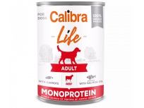 Calibra Dog Life konz. Adult Beef with carrots 400g