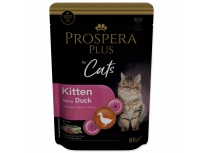 Kapsička Prospera Plus Kitten, Duck, Green Beans 85g